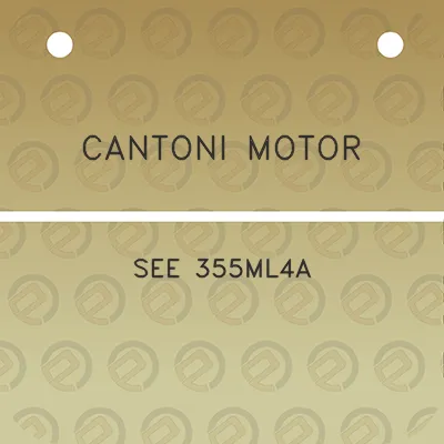 cantoni-motor-see-355ml4a