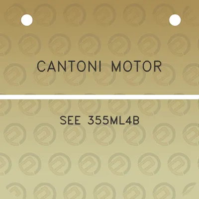 cantoni-motor-see-355ml4b