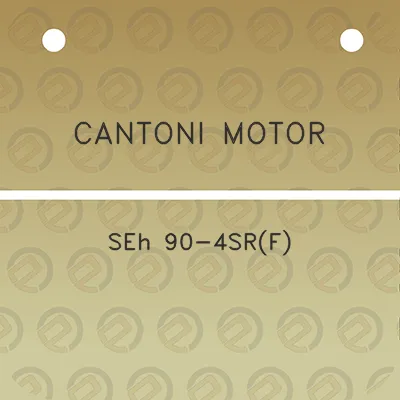 cantoni-motor-seh-90-4srf