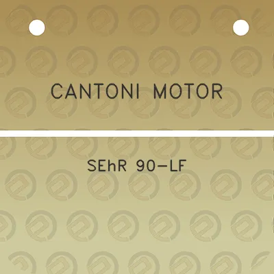 cantoni-motor-sehr-90-lf