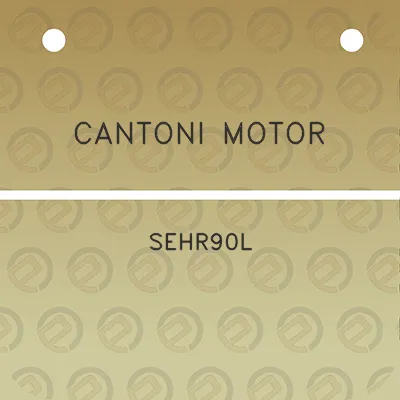 cantoni-motor-sehr90l