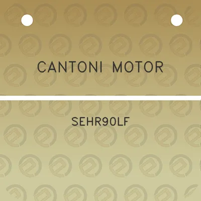 cantoni-motor-sehr90lf