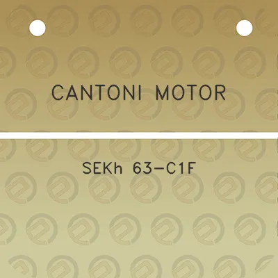 cantoni-motor-sekh-63-c1f