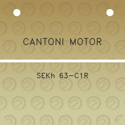 cantoni-motor-sekh-63-c1r