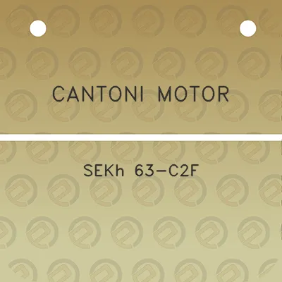 cantoni-motor-sekh-63-c2f