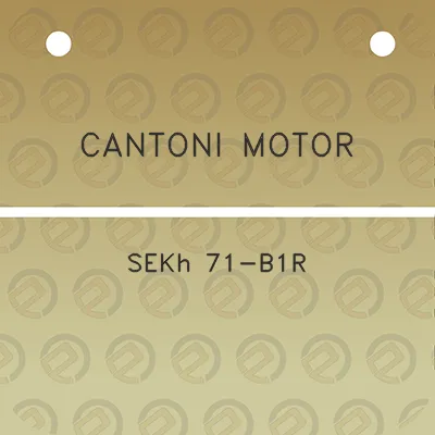 cantoni-motor-sekh-71-b1r