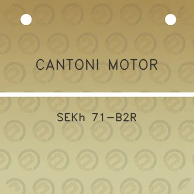 cantoni-motor-sekh-71-b2r