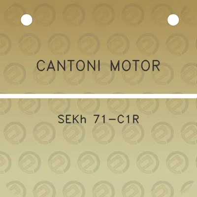 cantoni-motor-sekh-71-c1r