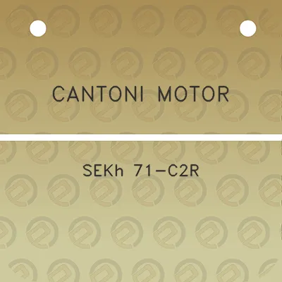 cantoni-motor-sekh-71-c2r