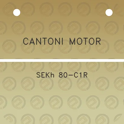 cantoni-motor-sekh-80-c1r