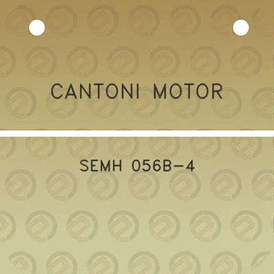 cantoni-motor-semh-056b-4