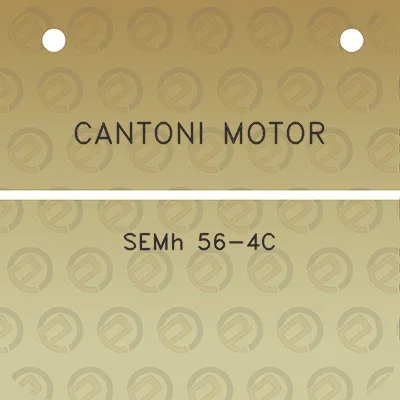 cantoni-motor-semh-56-4c