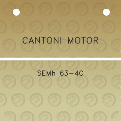 cantoni-motor-semh-63-4c