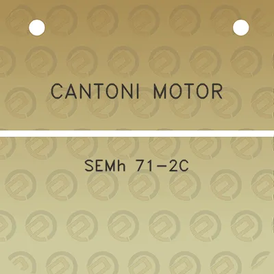 cantoni-motor-semh-71-2c