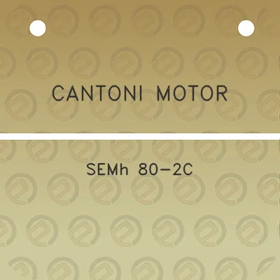 cantoni-motor-semh-80-2c