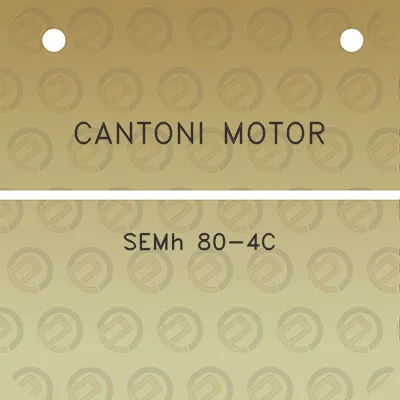 cantoni-motor-semh-80-4c