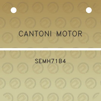 cantoni-motor-semh71b4