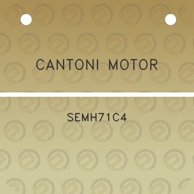 cantoni-motor-semh71c4