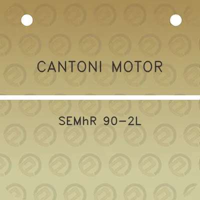 cantoni-motor-semhr-90-2l