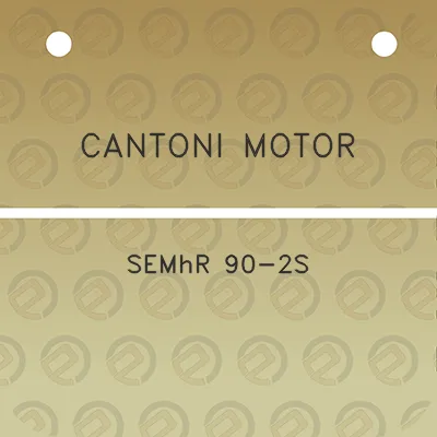 cantoni-motor-semhr-90-2s