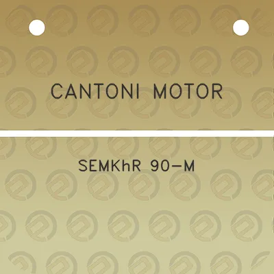 cantoni-motor-semkhr-90-m