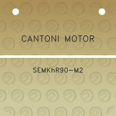 cantoni-motor-semkhr90-m2