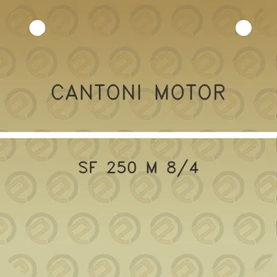 cantoni-motor-sf-250-m-84