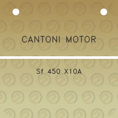 cantoni-motor-sf-450-x10a