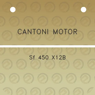 cantoni-motor-sf-450-x12b