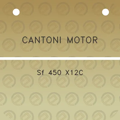 cantoni-motor-sf-450-x12c