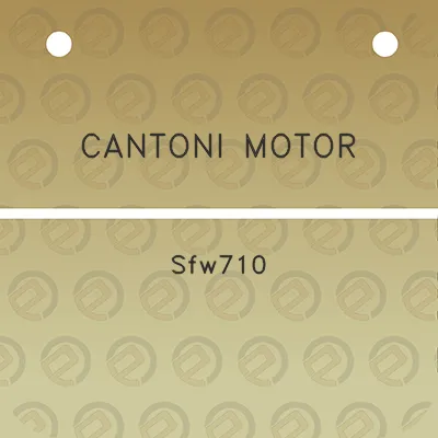 cantoni-motor-sfw710