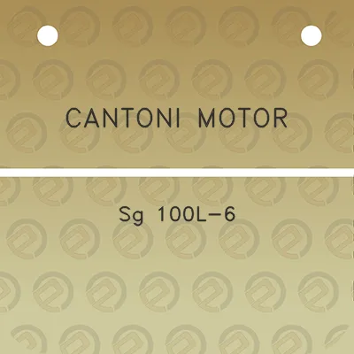 cantoni-motor-sg-100l-6