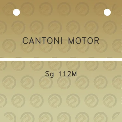 cantoni-motor-sg-112m