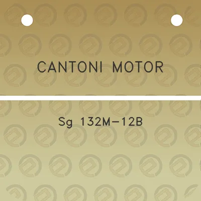 cantoni-motor-sg-132m-12b