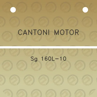 cantoni-motor-sg-160l-10