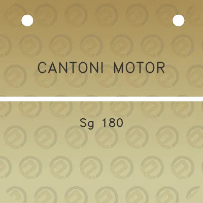 cantoni-motor-sg-180