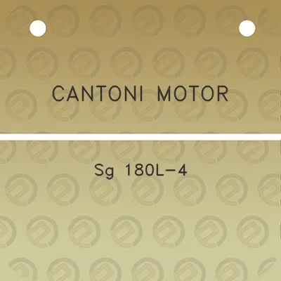 cantoni-motor-sg-180l-4