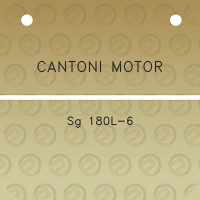 cantoni-motor-sg-180l-6