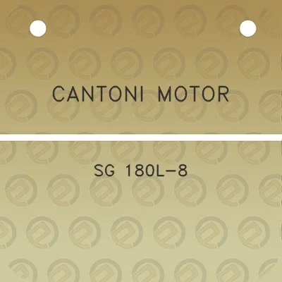 cantoni-motor-sg-180l-8