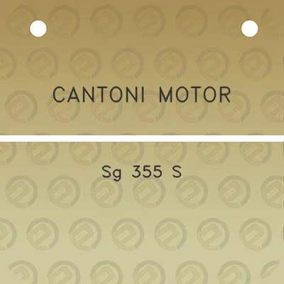 cantoni-motor-sg-355-s