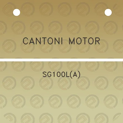 cantoni-motor-sg100la