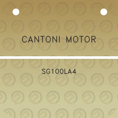 cantoni-motor-sg100la4