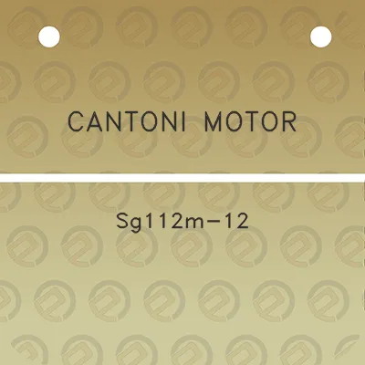 cantoni-motor-sg112m-12