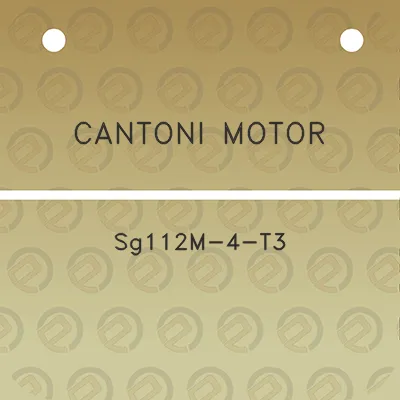 cantoni-motor-sg112m-4-t3