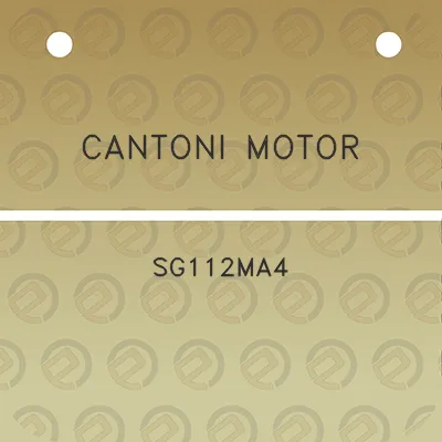 cantoni-motor-sg112ma4