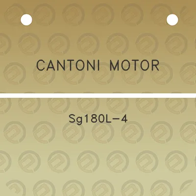 cantoni-motor-sg180l-4