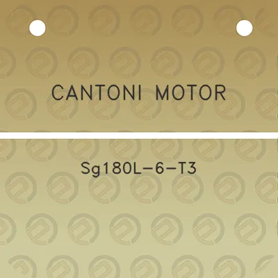 cantoni-motor-sg180l-6-t3