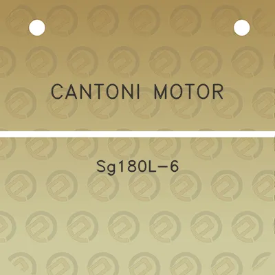 cantoni-motor-sg180l-6