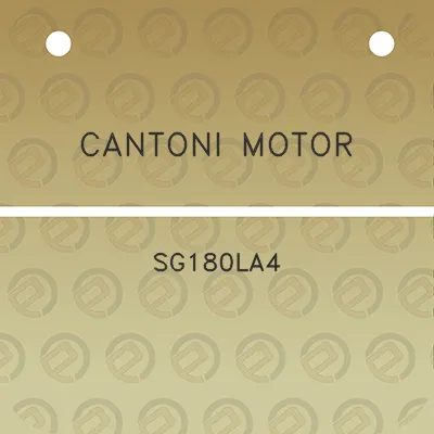 cantoni-motor-sg180la4