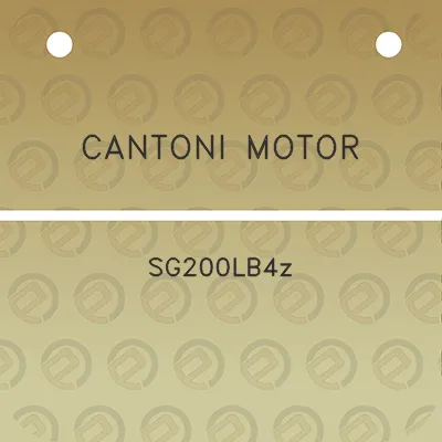 cantoni-motor-sg200lb4z